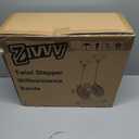 Stepper Machine with Resistance Bands, Mini Stepper with 300LBS Weight Capacity, Twist Stepper for Full Body Workout, Adjustable Step Height, Smooth and Quiet, Step Machine for Men Women