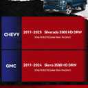 Richeer 8x210 Hubcentric Wheel Spacers for 2011-2025 Silverado Sierra 3500 HD DRW, 2 inch 8x210mm Wheel Spacer with 14x1.5 Studs & 154.2mm Center Bore