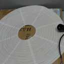 20 Inch Oval Paper Lantern Pendant Light, White Rice Paper Ceiling Lamp