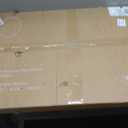 USHOWER Brushed Gold Oval Bathroom Mirror 24x36 Inch