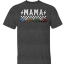 Mama Retro Monster Truck Family Crew Birthday Matching T-Shirt, Size XL