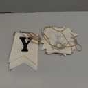 Anwyll Happy Birthday Banner - NO DIY Burlap Happy Birthday Banner Sign Happy Birthdays Party Decoration Happy Birthdays Banners Bunting for Women Men Girl Boy Celebration Party Backdrops (Black)