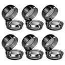 PartyKindom Stove Knob Safety Covers: 6pcs Press Gas Stove Knob Locks Child Proof Covers Gas Guards Protectors