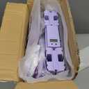 Pilates Board, Foldable Pilates Reformer Set for Home Workout with Timer, 6-in-1 Multifunctional Portable Reformer Pilates Machine at Home Pilates Equipment for Fitness, Exercise, Abs, Core Training (Purple)