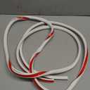 196" Side Open One Cord Hider for Wall Mounted TV Extension Cord Covers for Wires On Wall Self-Adhesive Cable Hider for 1 Cords Hiders Raceway Kit for Cable Concealer Home & Office, White