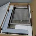 PYY French Fry Warmer - Commercial Food Heat Lamp 122F Free-Standing Warming Fry Dump Station Countertop Fries Commercial Food Warmer Light for Chips Churros Buffet Restaurant (10L)