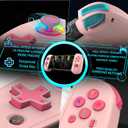 arVin Mobile Gaming Controller for iPad/Tablet[Within 5-10"] Phone Game Controller for iPhone/Android with RGB Hall Effect Joystick/Turbo/6-Axis Gyro/Vibration/Support Streaming on Xbox/PS4/PC Console
