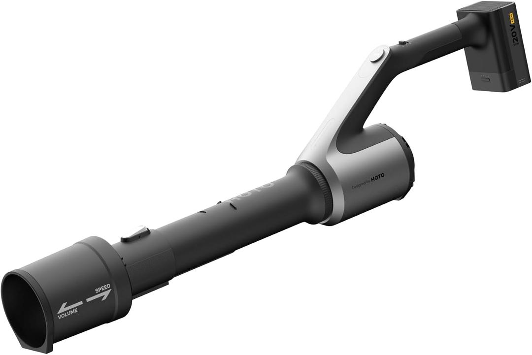 HOTO Cordless Leaf Blower, MAX 720CFM 120MPH, Electric Lightweight Leaf Blower with Battery, USB-C Fast Charging, Handheld Mini Blower for Lawn Care, Snow, Yard, Leaves, Dust