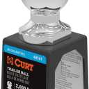 CURT 40161 Chrome Trailer Hitch Ball, 2,000 lbs, 1-7/8-Inch Diameter, 3/4 x 1-5/8-Inch Shank