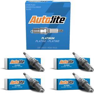 Autolite Platinum AP5263 Automotive Replacement Spark Plugs (4 Pack)