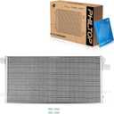 PHILTOP Air Conditioning A/C Condenser for Jeep Patriot 2007-2017 2.4L/2.0L, Jeep Compass 2007-2017 2.4L/2.0L, Dodge Caliber 2007-2012 2.0L/2.4L/2.4T/1.8L, Replace# 3597, 5191252AA, 68004052AB