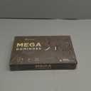 Mega Large 3" Dominoes Set for Adults and Kids  Dominoes Double 6 Classic Board Games  Double Six Domino Set with 28 Tiles and Gift Case, Juegos de Mesa (MEGA)