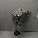 2ft Easter Olive Tree Artificial Indoor with Pot, Spring 24" Tabletop Faux Plant Small Fake Olive Tree for Home Office Balcony