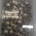 Upholstery Tacks for Furniture 7/16" Vintage Furniture Tacks Nails for Upholstery 200pcs Decorative Tack for Furniture DIY Silver Thumb Sofa Nails Furniture Tacks