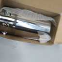 TriTrust Exhaust Tip, 1.75-2.5 inch Inlet Adjustable, Fit 1.75''/2''/2.25''/2.5'' Outer Diameter Tailpipe, 3'' Outlet 6'' Long Muffler Tip, Chrome Stainless Steel Truck Car Tail Tip