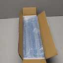 Mahjong Racks with Pushers 4PCS Set Majiang Tile Holder Acrylic Mahjong Racks Accessories and Gifts (Glitter Blue)