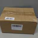 Resin Tissue Box Holder,Facial Napkin Holder for Bathroom Vanity Countertop,Rectangular Tissue Dispenser,Decorative Tissue Container for Living Room,Creative Marble Pattern (Black)