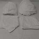 TEXAS LINEN CO. 100% Egyptian Cotton Sheets - 600 Thread Count 4 PC California King Size Sheet Set, Soft, Cooling, High Thread Count, Extra Long Staple Sateen Luxury Bedding, Cal King Sheets - White