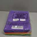 Gueevin 50 Pcs Plastic Folders with Pockets, Back to School Two Pocket Folder Fit Letter Size, Heavy Duty School Business Card Holder for Home Office, 11. 61 x 9. 45 Inches 
(Multicolor)