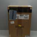 Carry On Luggage with Spinner Wheels, 8010S Aluminum Frame Zipperless Polycarbonate Hard Shell Suitcase (ZX-Core, Blue, 20 Inch)