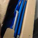 Ostrich Beach Lounge Chair, Folding & Reclining Outdoor Chaise Lounger, Blue - Portable Adjustable Recliner Chair for Lawn, Pool, Patio, Garden, and Yard