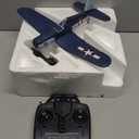 volantexrc RC Plane for Beginners, 4CH WWII RC Airplane F4U Corsair with Aileron, 2.4Ghz Remote Control Plane with Xpilot Self Righting & One Key Aerobatic & Upgraded Canopy (761-8V2 RTF)