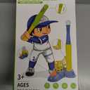 Bennol T Ball Set Toys for Kids 3-5 5-8, Kids Baseball Tee for Boys Toddlers, Auto Ball Launcher, Indoor Outdoor Outside Sports Tee Ball Set Toys Gifts for 3 4 5 6 Year Old Boys Toddler Kids