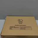 11"x14" Clear Acrylic Serving Tray with Golden Handles, Sturdy Huge Capacity Acrylic Tray for Coffee, Juice, Kitchen and Desk Organizer (11"x14")