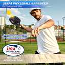 Pickleball Paddles Set of 2 or 4, or Single Paddle USAPA Approved Fiberglass Surface Pickleball Rackets Set for Men & Women