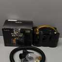 Bezente Balloon Pump Electric, 3-in-1 Portable Black Gold Electric Air Machine Balloon Pump Dual Nozzle Balloon Inflator for Inflatables and Latex 260q Foil Balloons