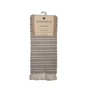 Home Wear Hand Towels Set Of 2 15x25, Pack of 2