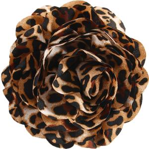 PLwelth Large Flower Brooch Pins Floral Hair Clips for Women Lapel Pins for Dress Clothes Suits Wedding Party Jewelry Gifts