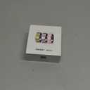 Zyee Syee Smart Ring for Women & Men, Fitness Tracker with Sleep Monitoring, Step Tracker, Blood Oxygen, Heart Rate, Air Gestures, No Subscription Fee, IP68 Waterproof for iOS & Android (Pink,#10)