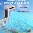 Uthfy Swamp Cooler, 3880CFM Evaporative Air Cooler with 10.6 Gal Water Tank, 120° Oscillation, 12H Timer, Remote, Ultra Quiet Cooling Fan, Outdoor Air Conditioner for Garage Patio Large Room, 43 Inch