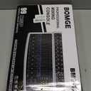 BOMGE 12 Channel Professional Audio Mixer, Bluetooth Studio Mixer with USB, 48V Power, XLR/RCA Inputs, 99 DSP Effects For Professional and Beginners (12F-W)
