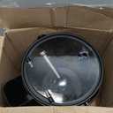 Oggi Insulated Ice Bucket, 4 Quart / 3.8 L, Stainless Steel, Black.