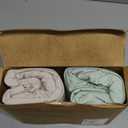 KeaBabies 2-Pack Organic Crib Sheets for Boys, Girls - 52x28 Fitted Crib Mattress Sheet Neutral, Breathable Jersey Cotton Cover for Baby Bed, Toddler Mattress, Soft & Cute Prints (Sage)