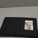 6 Pack Mini Photo Album 4x6 Small Wedding Photo Album 372 Photos Postcard Picture Albums Black Linen Cover Photos Albums Book with Front Window for Wedding Anniversary Travel Family Pictures