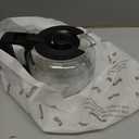 Kaffe Universal Replacement Coffee Carafe - 5 Cup Glass Pot for Drip Coffee Makers - Glass, Easy-Grip Handle, Sneak-A-Cup Compatible - Capacity Markings, Dishwasher Safe