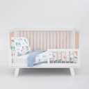 Little Unicorn Toddler Bedding 3-Piece Set | Includes Comforter, Crib Sheet & Pillowcase | Soft & Breathable Muslin Fabric | for Convertible Cribs & Toddler Beds (Unicorns)