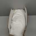 Vivacious Bedding Premium 800TC Split Corner Bed Skirt King Size 17" Drop Length  100% Organic Cotton Bedskirt  White