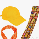 Scout Costume Set, Wilderness Explorer Costume Scout Accessories with Hat Sash Scarf for Adults Men Women (3PCS)