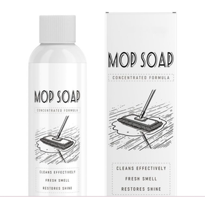 Mteawl Mop Soap for Floor Cleaning, 120ml Scented Mop Cleaner Soap, Scented Mop Soap Household Supplies Cleaner for Home, Kitchen, Floor