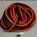 TOPDC 1 Gauge 25 Feet Jumper Cables for Car, SUV and Trucks Battery, Heavy Duty Automotive Booster Cables for Jump Starting Dead or Weak Batteries with Carry Bag