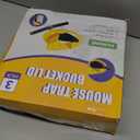 Mouse Trap Bucket Flip Lid, 5 Gallon Bucket Mouse Trap, Auto Reset & Slide Mouse Bucket Trap, Reusable Humane Mice Rat Bucket Traps for Indoor Outdoor 3 Pack