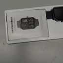 Smart Watches for Men Women, 1.8" Screen Activity Tracker, Heart Rate/Sleep/SpO2 Monitor, Make/Answer Calls, IP68 Waterproof Smartwatch for iPhone & Android, 101+ Sport Modes Fitness Reloj Inteligente (Black)