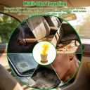 xcivi Car Odor Eliminator, 3 Set Chlorine Dioxide Tablets Deodorizing for Cars, Smoke Smell Remover For Car, Automotive Air Freshener, Car Bomb Odor Eliminator