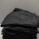 HolidayIdeas Fitted Black Rectangle Table Cloths 6ft Table Cover for Vendor Booth Display, Banquet, Trade Show,30x72 Inch, 6 Pcs