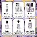 2 x Poo-Pourri Before-You-Go Toilet Spray, Lavender Vanilla, 2 Fl Oz, Up to 100 Uses, Bathroom Odor Deodorizer with Essential Oils for Home or Work, Travel Essentials, TSA Approved Size