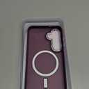 Phone Case for Samsung Galaxy S24 Plus/S25 Plus S24+ S25+ 5G with Tempered Glass Screen Protector Slim Magnetic Rugged Stand Ring Cover S24Plus 24S + S 24 24+ S25Plus 25S 25+ SM-S936U Purple